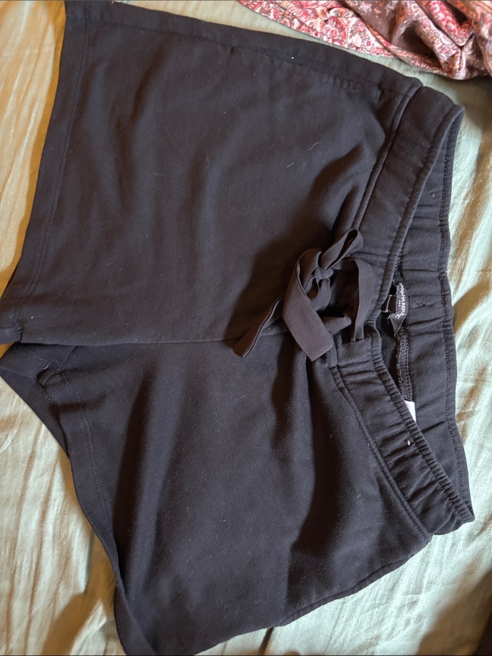 Banana Republic Black Drawstring Athletic Shorts